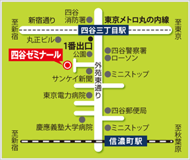 最寄り駅からの地図